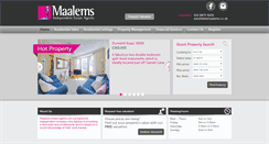 Desktop Screenshot of maalems.co.uk